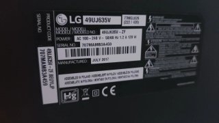 Tele LG 49 4K 49UJ635V