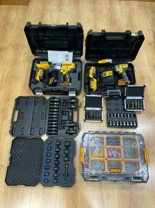 Lote Profesional DEWALT para taller