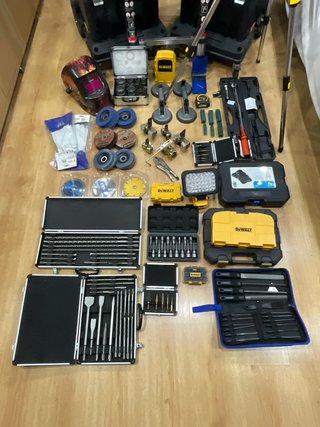 Lote Profesional DEWALT para taller