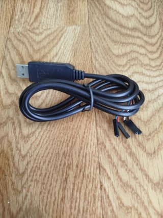 Cable USB a 3 pines