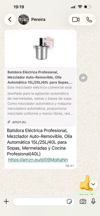 Batidora Eléctrica Profesional (Olla)