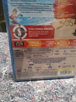Alvin y las Ardillas 3 Blu-ray precintado