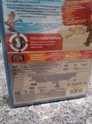 Alvin y las Ardillas 3 Blu-ray precintado