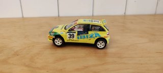 Scalextric Seat Ibiza Rally Amarillo