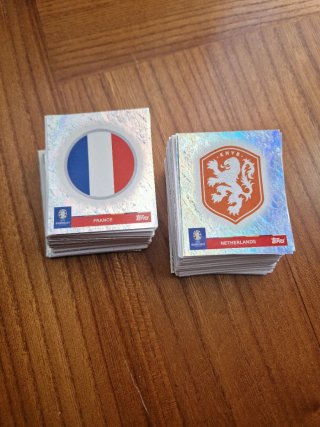 300 figurine Panini Euro 2024 tutte diverse