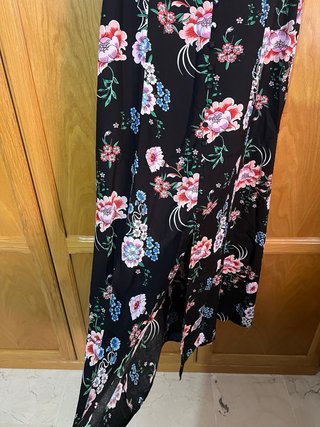 Vestido Sfera Largo Estampado Floral Talla L