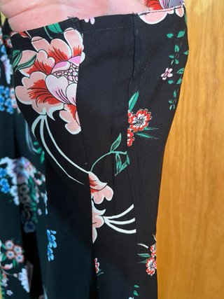 Vestido Sfera Largo Estampado Floral Talla L
