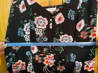 Vestido Sfera Largo Estampado Floral Talla L