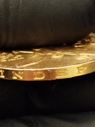 Moneda Oro 50 Pesos México 1945