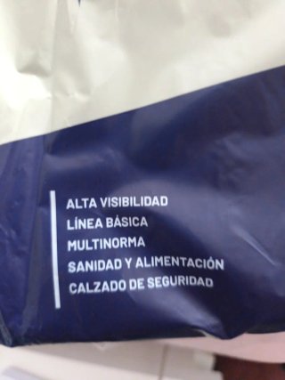Pantalón de trabajo CHINTEX reflectante Talla L