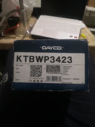 Kit Correa Distribución DAYCO + Bomba Agua