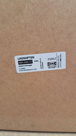 Escritorio Ikea gris Lagkapten