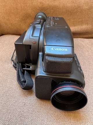 Videocámara Video8 Canon E300E Video8 Sin Cargador