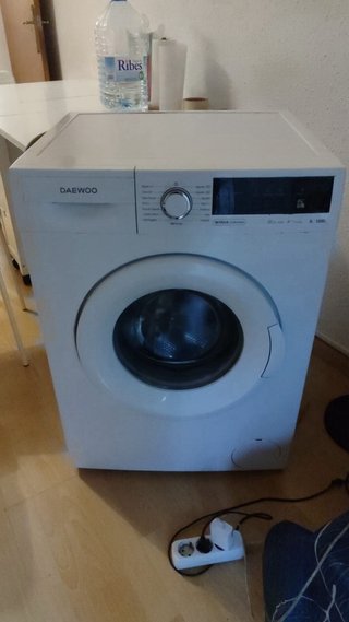 Lavadora Daewoo Blanca 8kg A+++ 1200 rpm