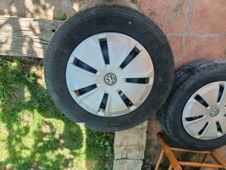 4 Llantas Chapa 16 VW T6.1 con Tapacubos