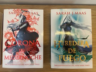 Saga Trono de Cristal completa- primeras ediciones