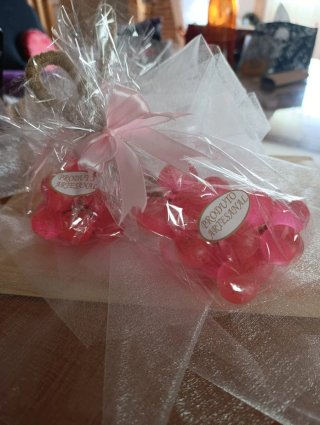 Jabón de glicerina rosa