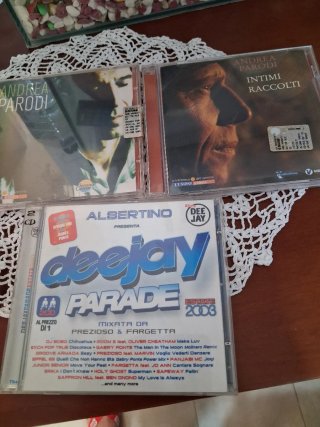 Lotto 4 CD: Claudio Baglioni, Pink Floyd, Negrita,