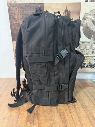 Mochila Táctica Militar 50L Negra Nueva