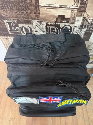 Mochila Táctica Militar 50L Negra Nueva