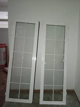 2 Puertas Dobles Aluminio Climalit