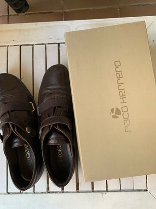 Zapatos Paco Herrero piel marrones T.40