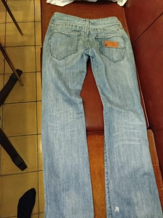 Vaqueros hombre rectos