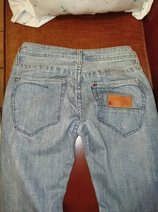 Vaqueros hombre rectos