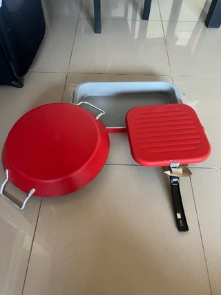 Lote Cocina: Paellera, Molde y Sartén