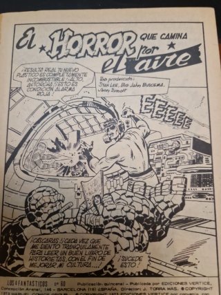 Taco Vertice Los 4 Fantasticos numero 60