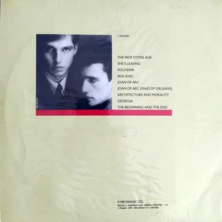 Vinilo LP OMD - Architecture & Morality