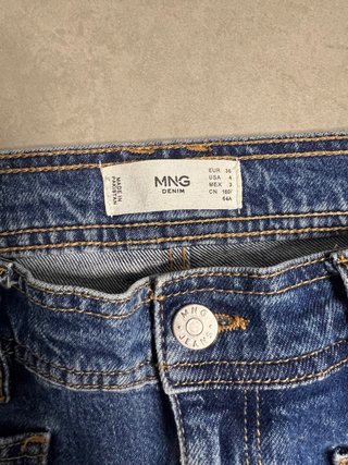 Pantalón vaquero Mango Talla S