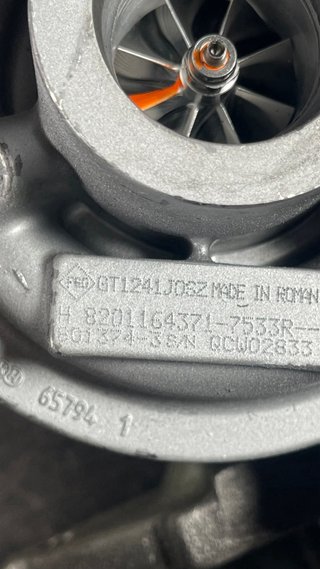 Turbo Garrett 801374 Renault Clio 1.5 DCI