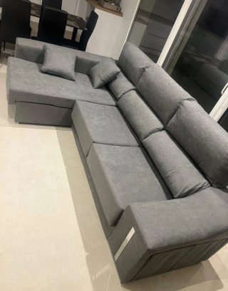 Sofá Chaiselongue Beige