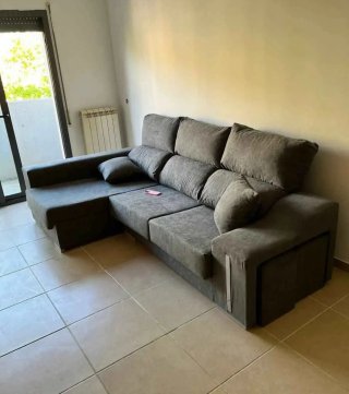 Sofá Chaiselongue Beige