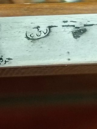Cornice antica Argento 800 Legno