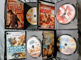 4 Juegos Tom Clancy PC (Vegas 1, 2, GRAW 1, 2)