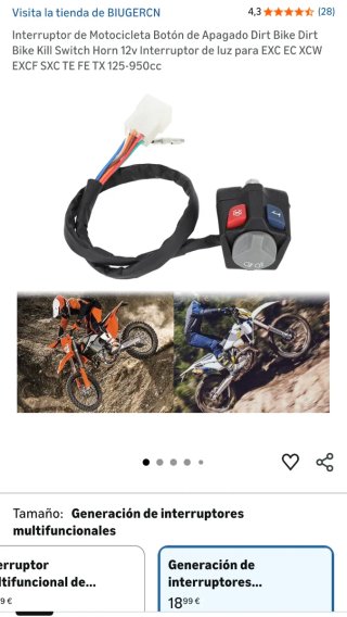 Interruptor de moto