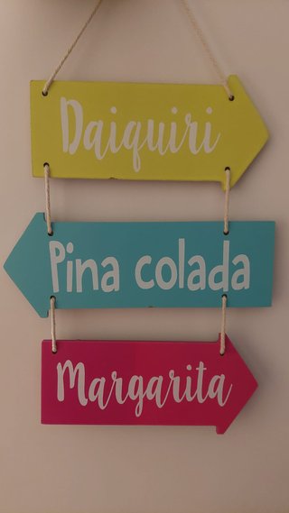 Decoración de pared Cócteles