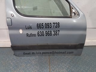 PUERTA DELANTERA DERECHA PEUGEOT PARTNER (S1)(07.