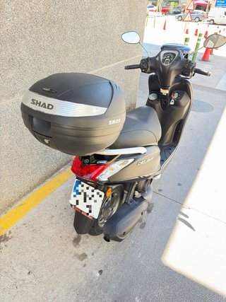 Yamaha D'elight 125 Scooter Negra