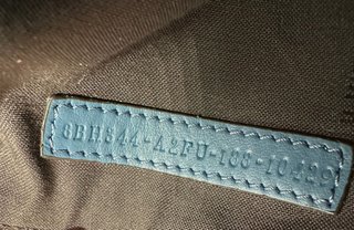 Borsa Fendi Blu e Oro