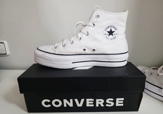 Botines Converse Mujer tela de platataforma t.41