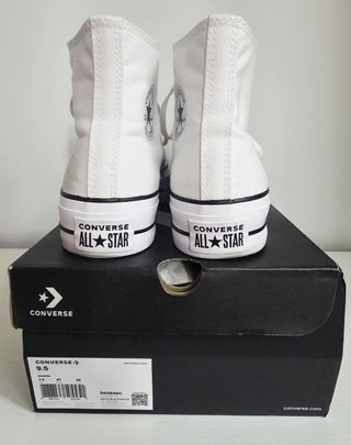 Botines Converse Mujer tela de platataforma t.41