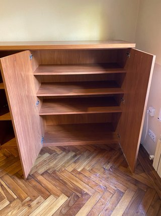 Armario 6 cuerpos madera