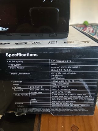 Reproductor y grabador HD MarkusPro
