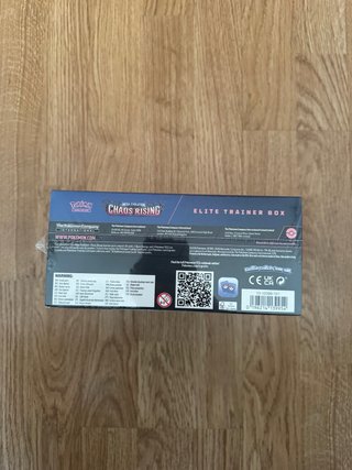 Pokemon ETB Chaos Rising Caja Entrenador Elite