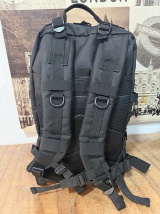 Mochila Táctica Militar Trekking Negra 50L.