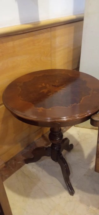 Mesa marquetería artesana