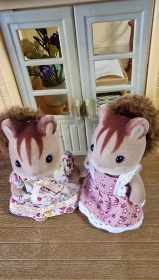 Ardillas Sylvanian Families Mellizas